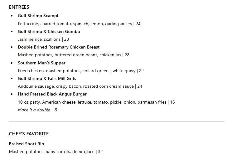 Grille on Main menu